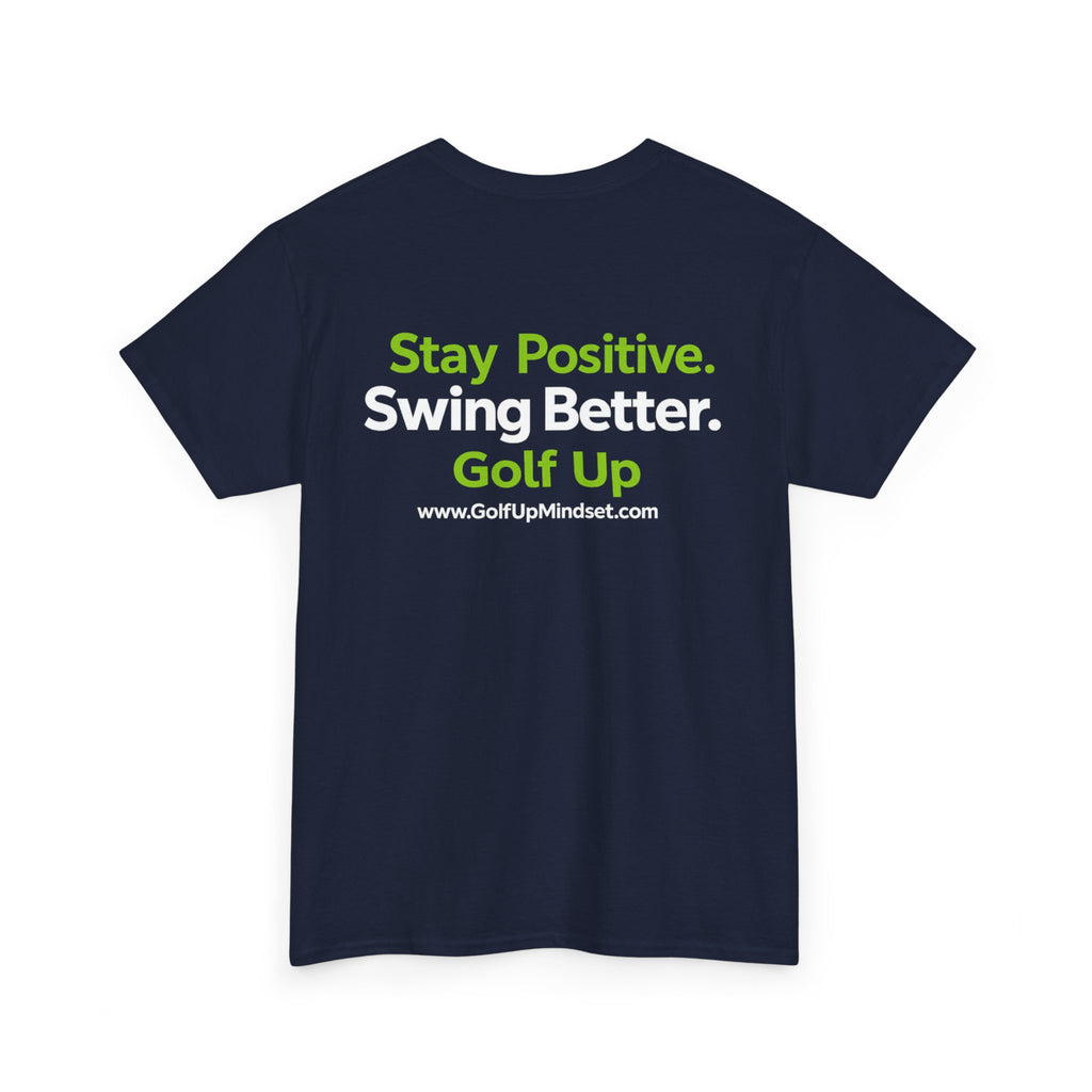 Unisex Heavy Cotton Tee - Golf Up Mindset -