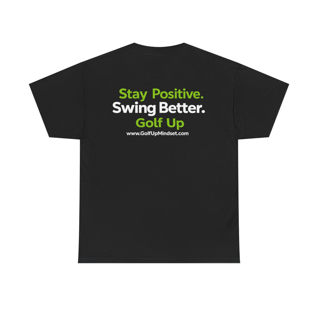 Unisex Heavy Cotton Tee - Golf Up Mindset -