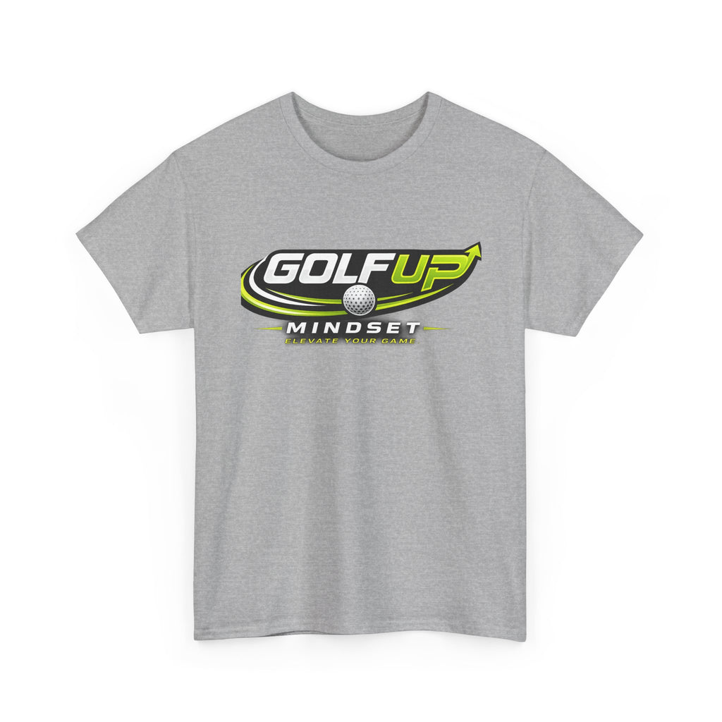 Unisex Heavy Cotton Tee - Golf Up Mindset -