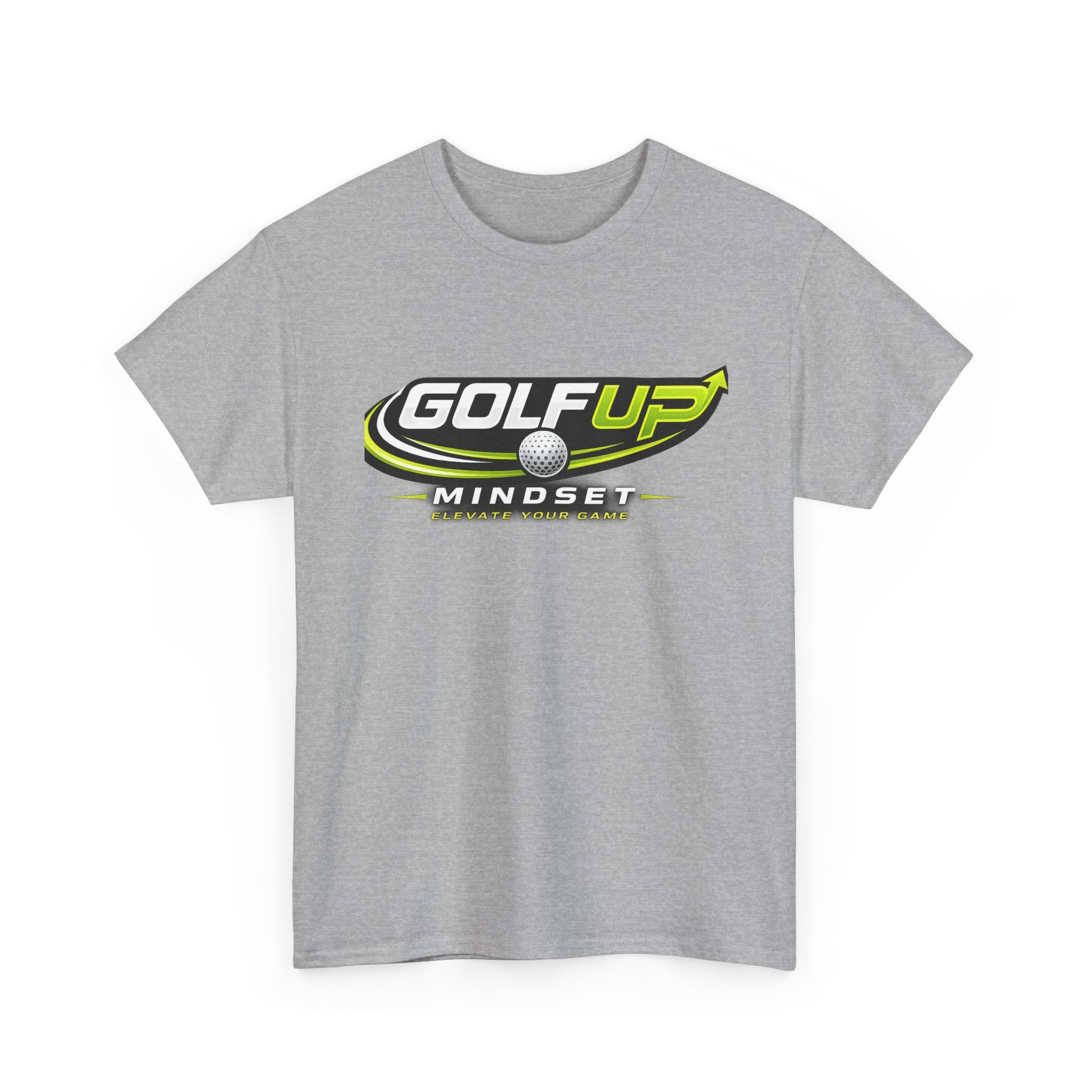 Unisex Heavy Cotton Tee - Golf Up Mindset -