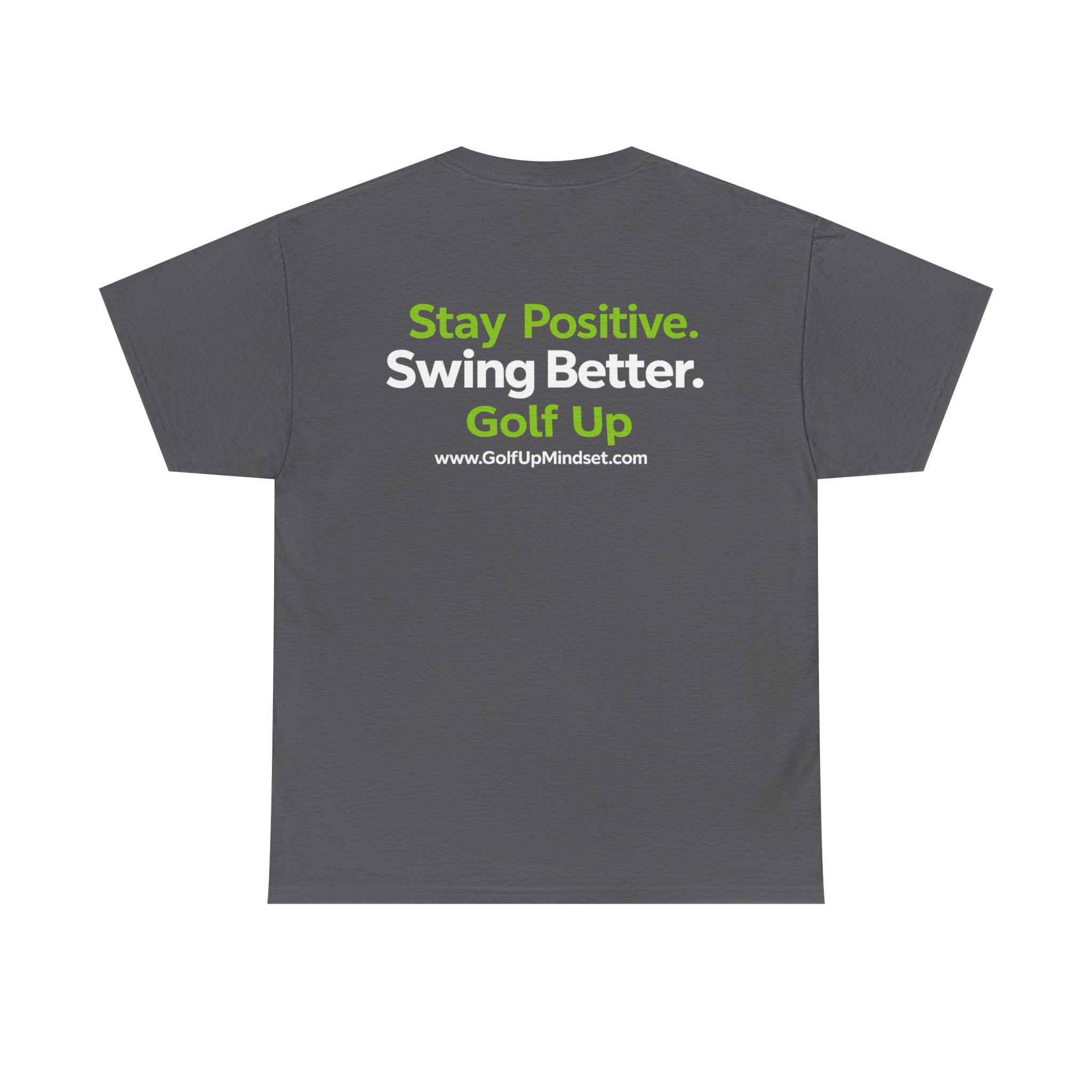 Unisex Heavy Cotton Tee - Golf Up Mindset -