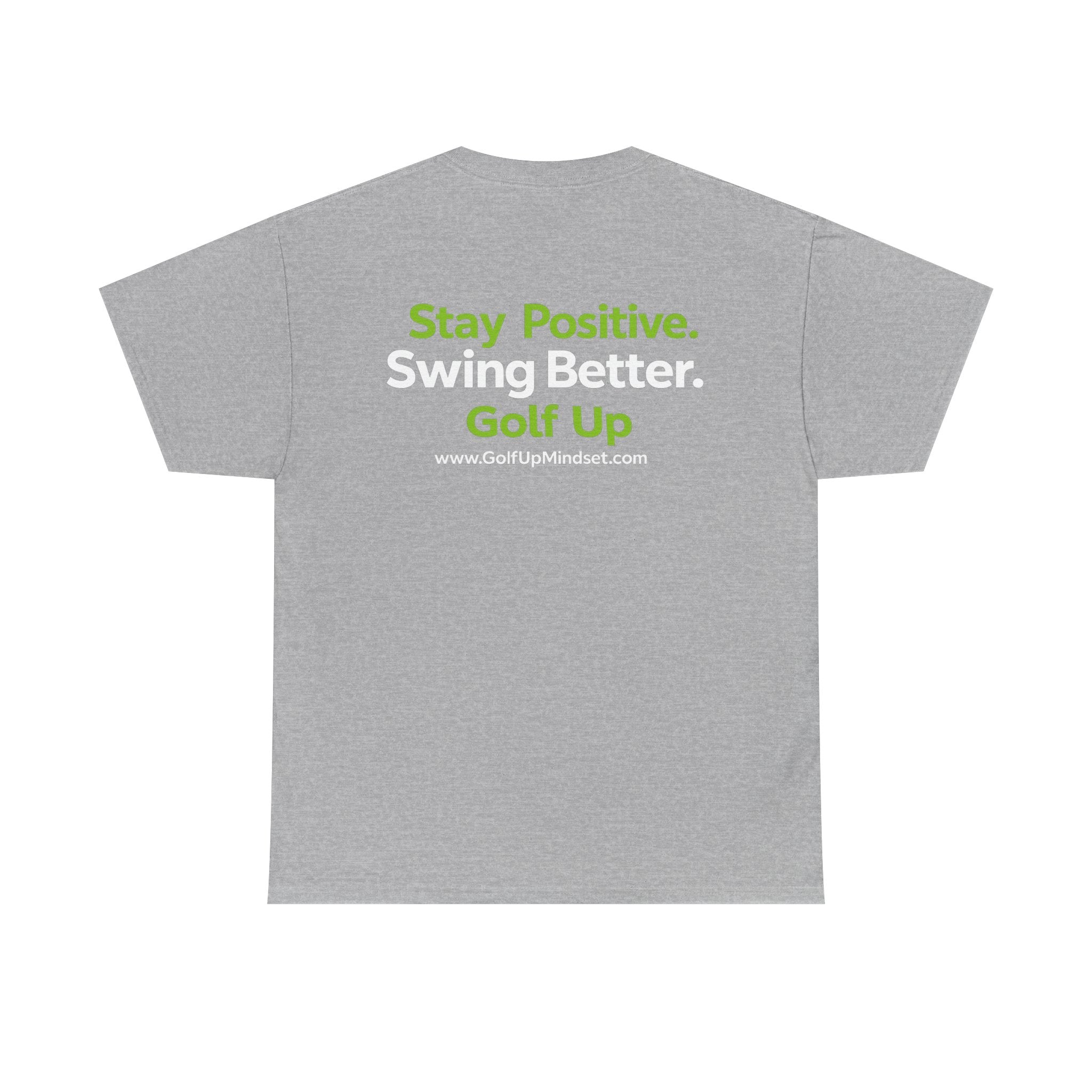 Unisex Heavy Cotton Tee - Golf Up Mindset -