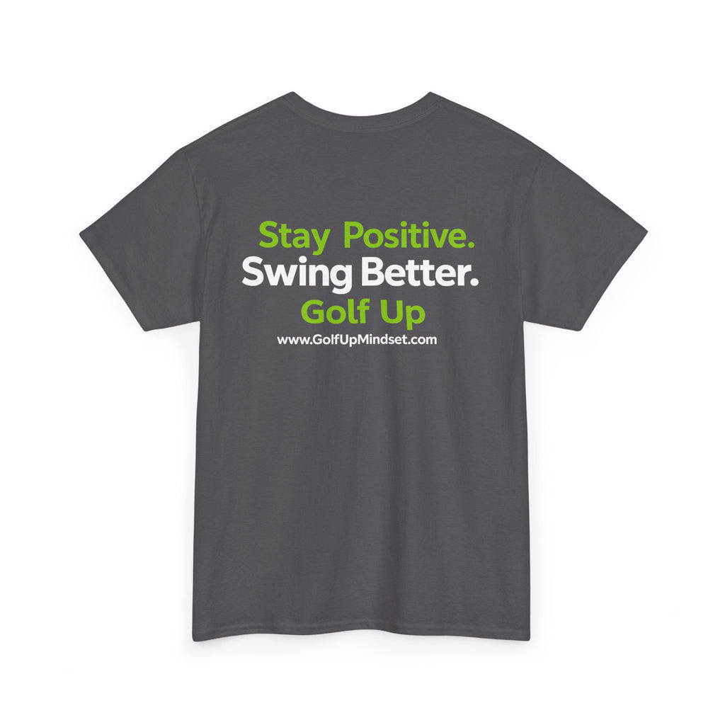 Unisex Heavy Cotton Tee - Golf Up Mindset -