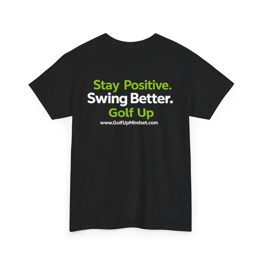 Unisex Heavy Cotton Tee - Golf Up Mindset -