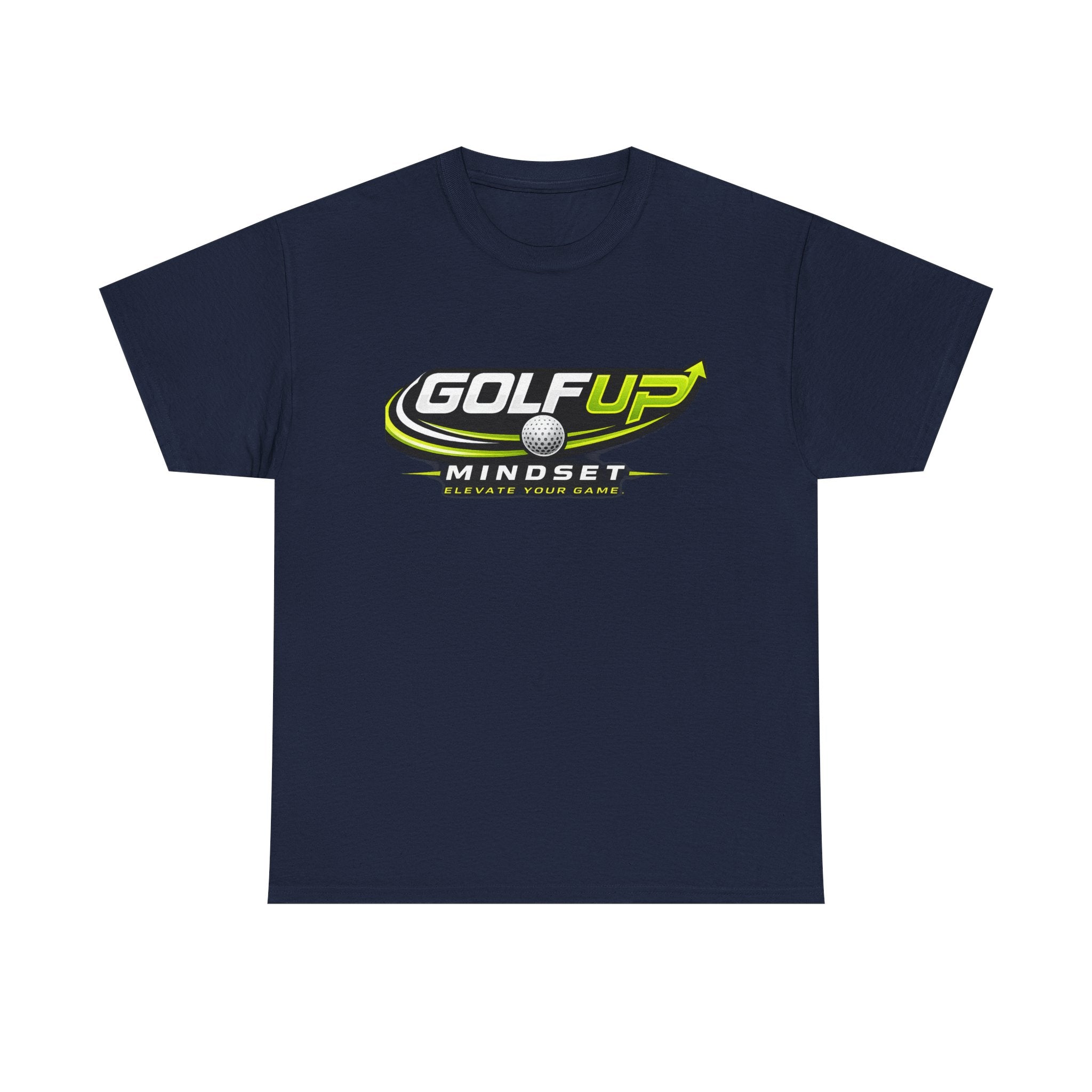 Unisex Heavy Cotton Tee - Golf Up Mindset -