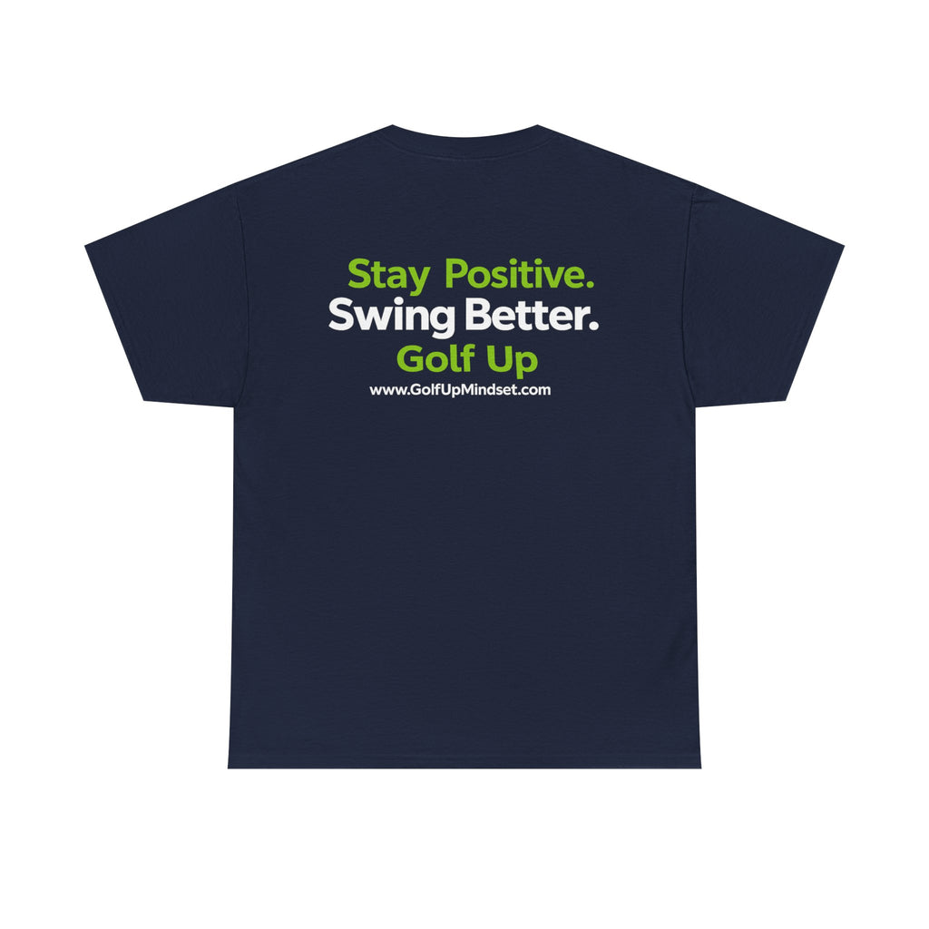 Unisex Heavy Cotton Tee - Golf Up Mindset -