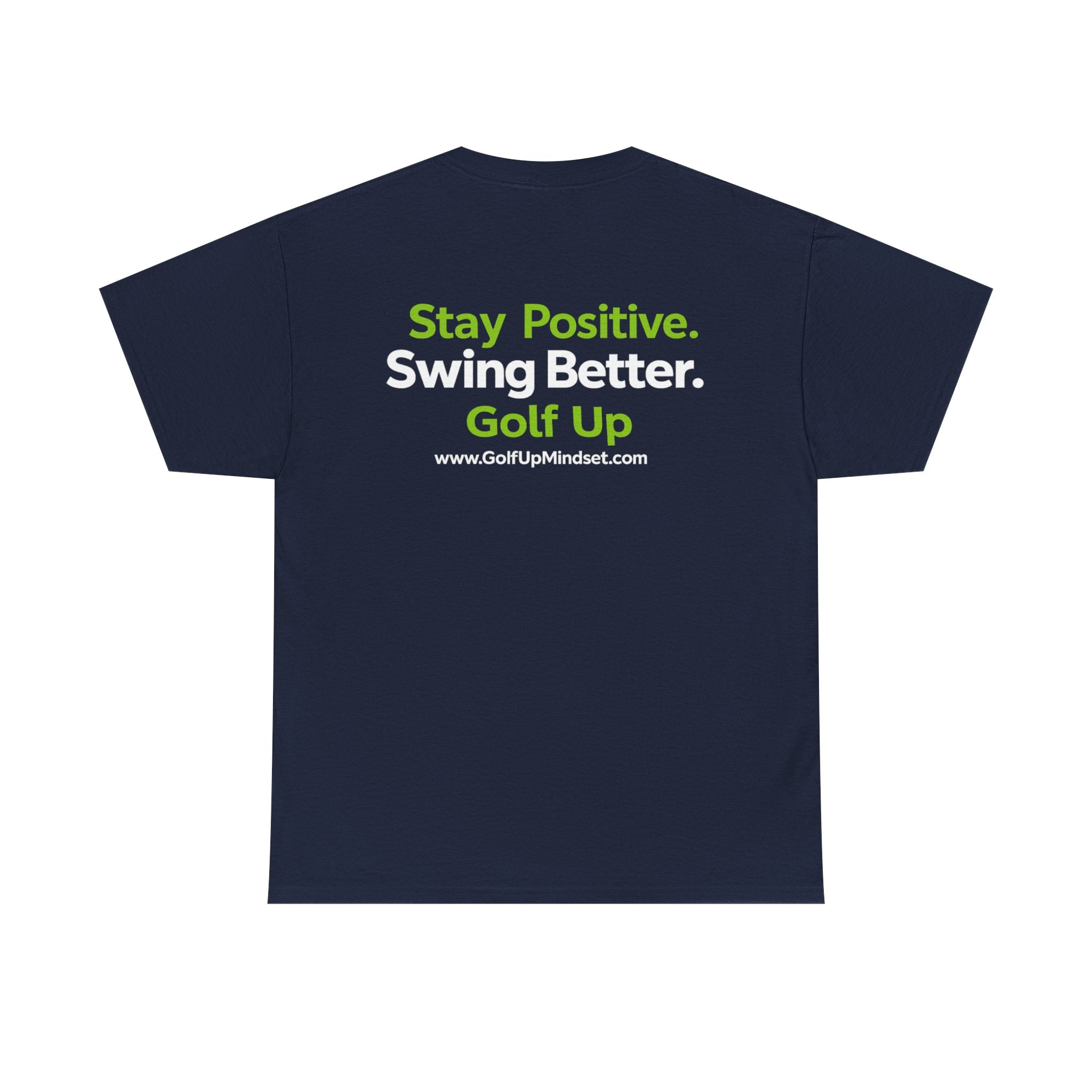 Unisex Heavy Cotton Tee - Golf Up Mindset -