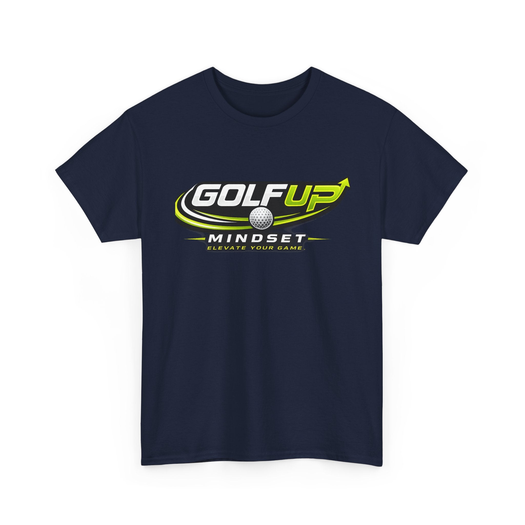 Unisex Heavy Cotton Tee - Golf Up Mindset -