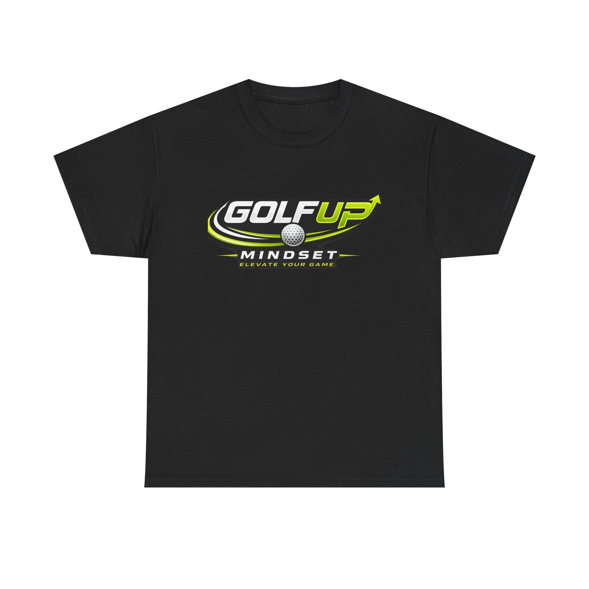 Unisex Heavy Cotton Tee - Golf Up Mindset -